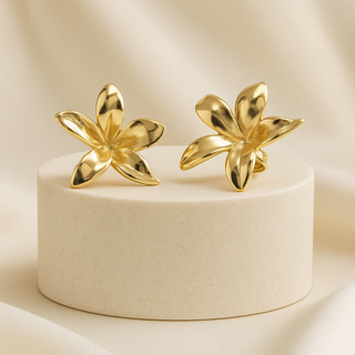 Chunky Flower Earrings