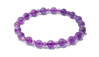 Mini & Max Amethyst Natural Gemstone Bracelet