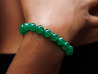 Green Onyx Natural Gemstone Bracelet