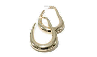 PRODUCT FEATURES:  316L High-Grade Stainless Steel  Earring Length 2.3 Inches Earring Opening 1.5 Inch Bamboo Width: 3mm Weight: 2 grams Water-Resistant Tarnish-Free  *Extremely Lightweight.  Designer's Notes: Be bold and stylish with our Lightweight asymmetrical drop Design Earrings and wear them every day or for any occasion!
