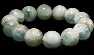 Luxury Green Aquamarine Natural Gemstone Bracelet