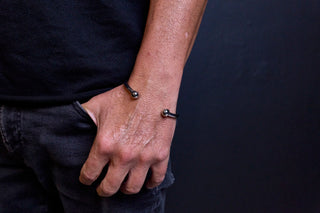Stainless Steel Adjustable Cuff Bracelet