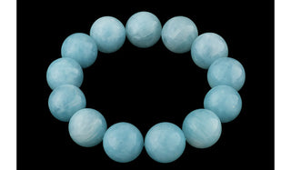 Luxury Aquamarine Natural Gemstone Bracelet