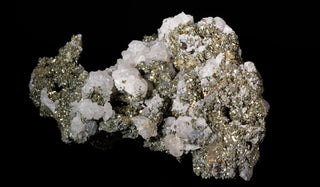 Pyrite & Quartz Natural Gemstone Cluster