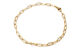 Gold Figaro Chain Anklet