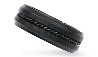 black cable wire ring feature img