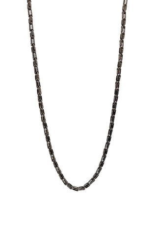 Black Stainless Steel Motorcycle Link Chain full length
