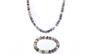 Botswana Natural Gemstone Centerpiece Set