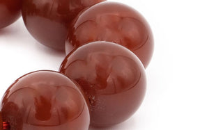 Alt= Carnelian Gemstone Beads.
