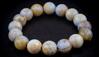 Chalcedony Natural Gemstone Bracelet