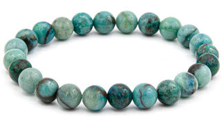 Chrysocolla natural stone bracelet