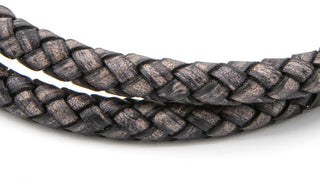 Dual Layered Suited Leather Bracelet