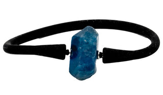 Dumortierite Rubber Bracelet.