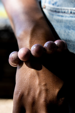 Luxury Rhodonite Natural Gemstone Bracelet