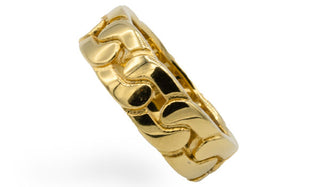 Gold Cuban Ring