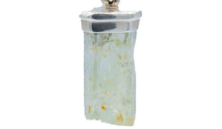 Hiddenite Gemstone Pendant.