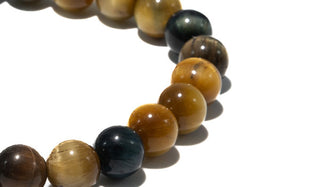 Mixed Tigers Eye Natural Gemstone Bracelet