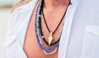 lavender jade necklace stack lifestyle img