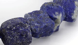 Raw Lapis Lazuli Beads.