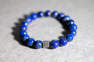 Luxury Lapis Natural Gemstone Centerpiece Bracelet