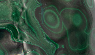 Malachite Gemstone Close up