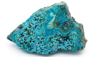 Malachite and Chrysocolla Geode Cluster