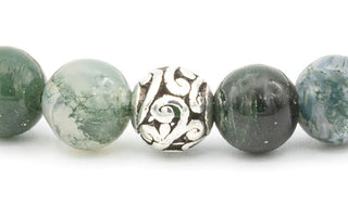 Sterling Silver Bali Bead.