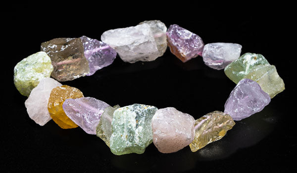 🔥Money Wealth Luck Bracelet Abundance Real Crystal Stone Gemstone