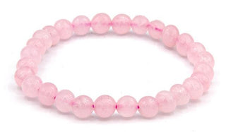 rose quartz 8mm natural stone bracelet