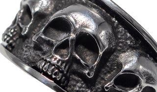 Unisex Skull Band Ring