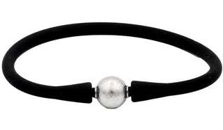 Sterling Silver Athleisure Bracelet Yoga Bracelet.