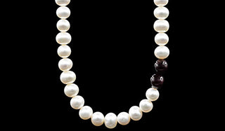 The Violet Freshwater Japanese Pearl Necklace