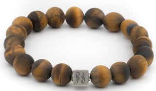 Tigers Eye Gemstone Centerpiece bracelet