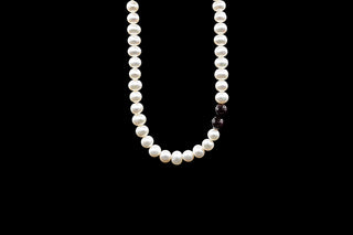 The Violet Freshwater Japanese Pearl Necklace