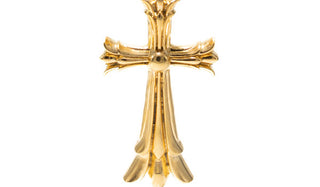 Gold Targaryen Cross Necklace
