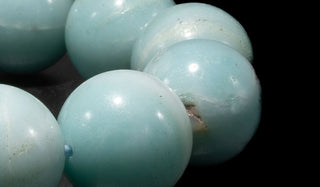 Luxury Blue Amazonite Natural Gemstone Bracelet