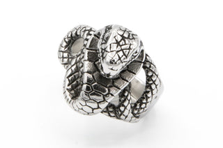 silver snake ring 2