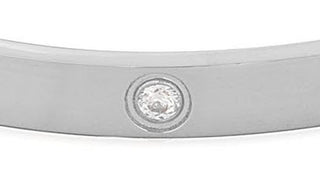 Silver austrian crystal bracelet feature close up img