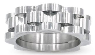 silver bike ring second img