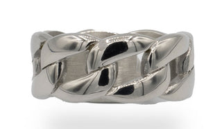 Silver Cuban Ring
