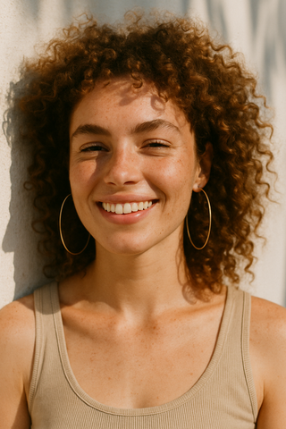 Endless Silver Jane Hoop Earrings