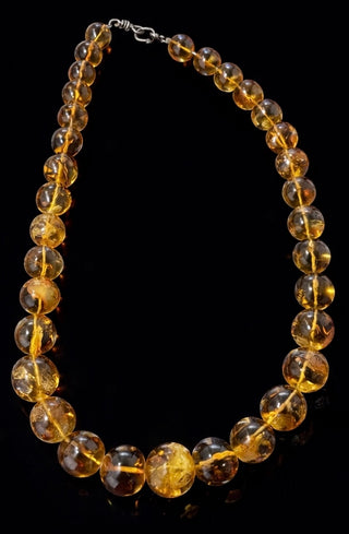 Graduated Baltic Amber Necklace