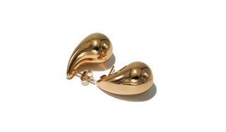 Gold Chunky Drop Earrings
