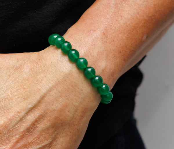 Green Onyx Natural Gemstone Bracelet