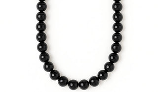 Luxury Chunky Onyx Gloss Natural Gemstone Necklace