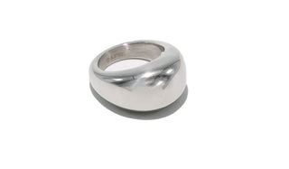 Chunky Dome Ring Silver
