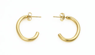 Thin C Shaped Earrings