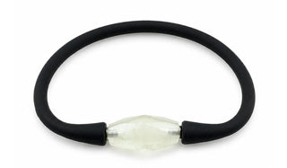 Sterling Silver Rubber Desert Storm Bracelet