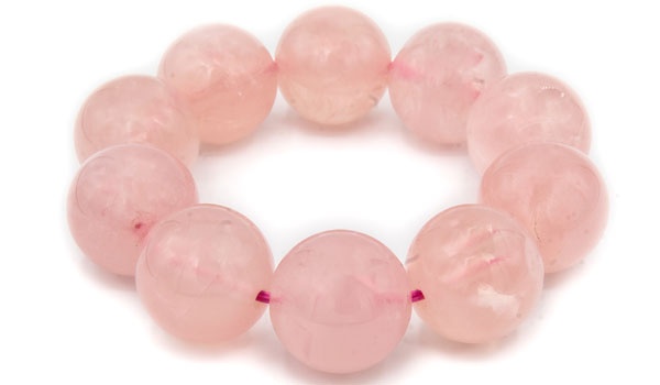 Luxury Rose Quartz Natural Stone Bracelet featured img