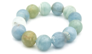 Luxury Aquamarine Natural Stone Bracelet feature img
